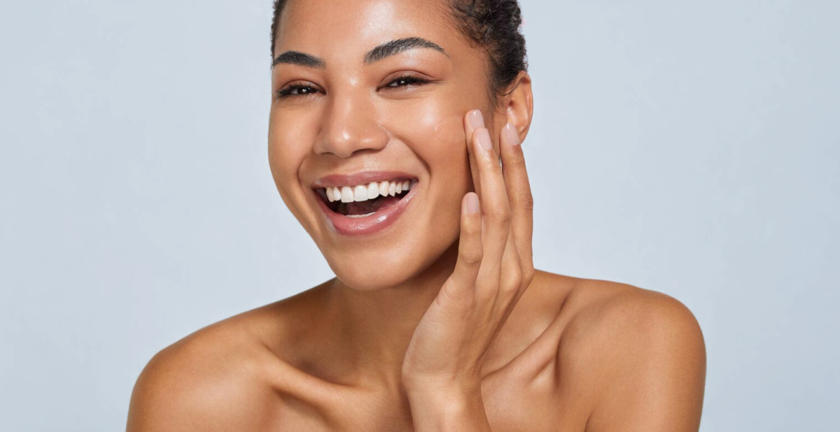 Natural glow & healthy-skin look